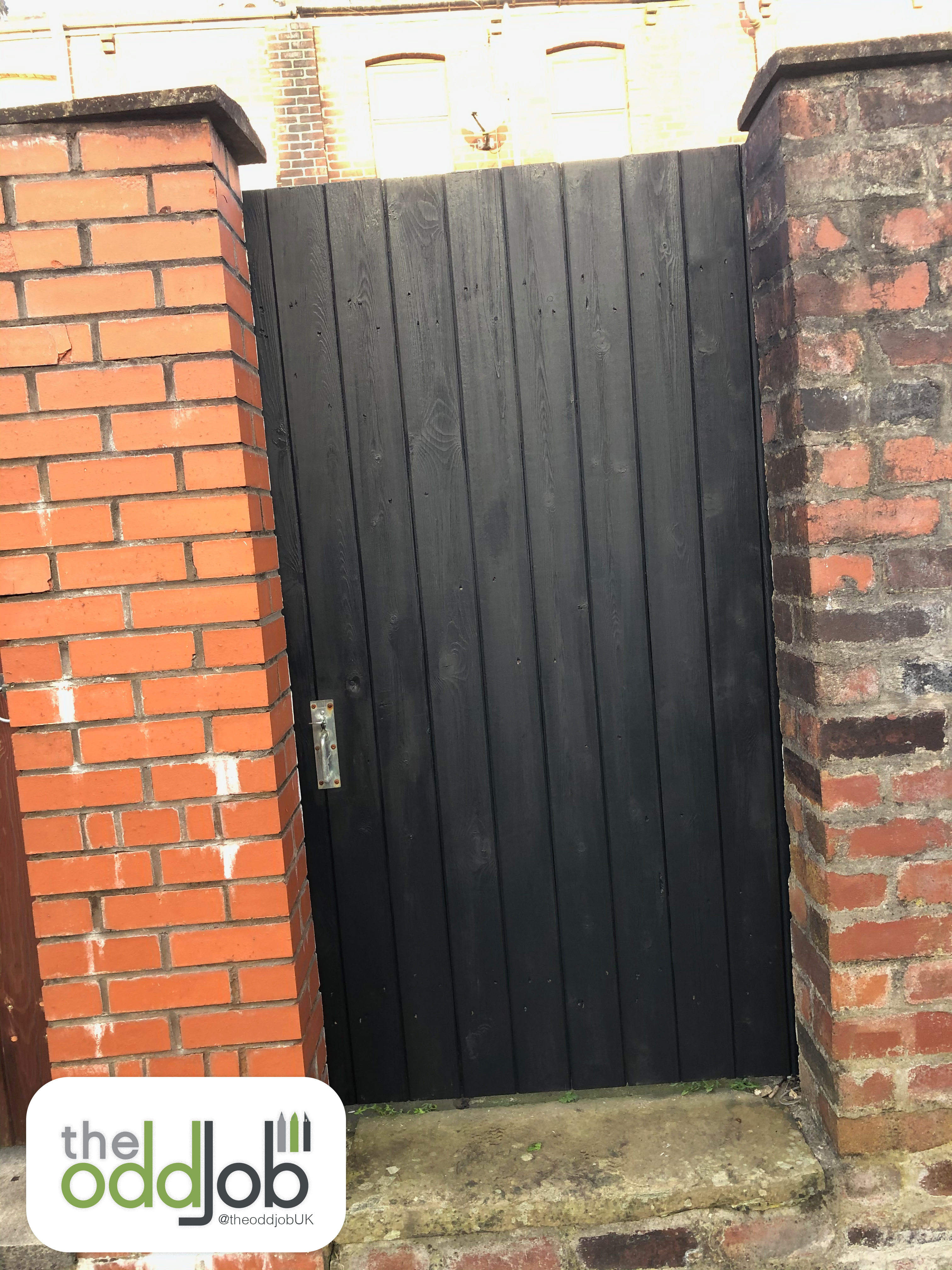 Garden Gate Fixed, Painted, Handy Man Services, Bury, Elton