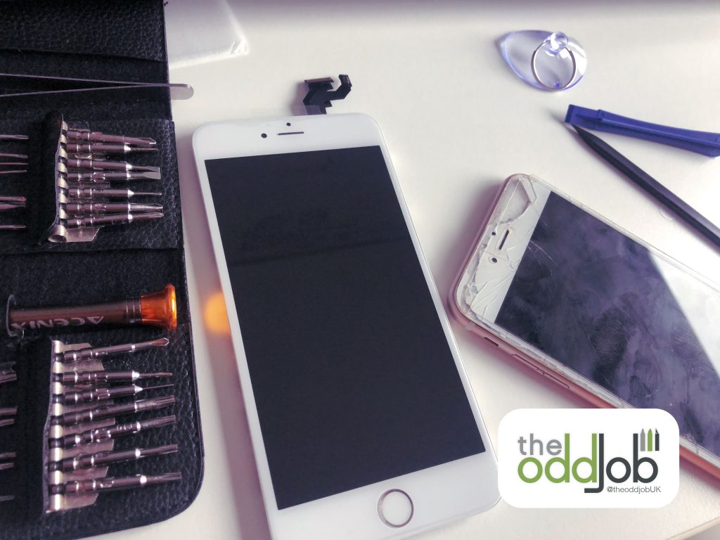 I phone 6 Screen Replacement in progress, Bury, Radcliffe